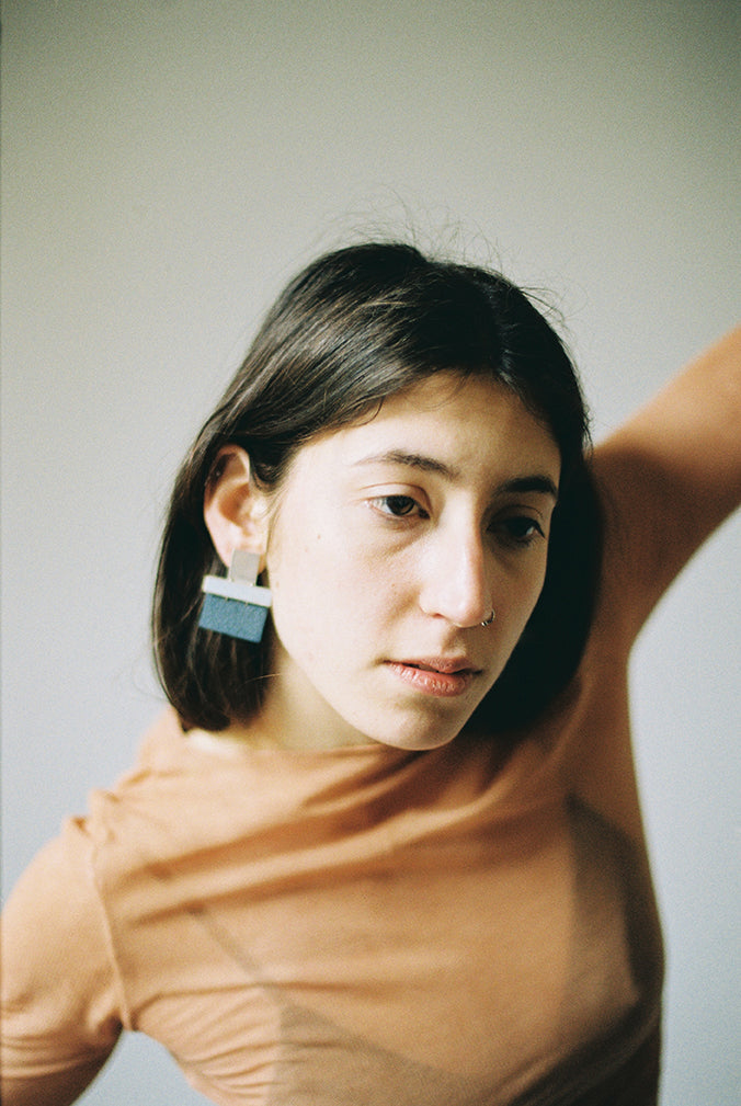 Blue Earrings