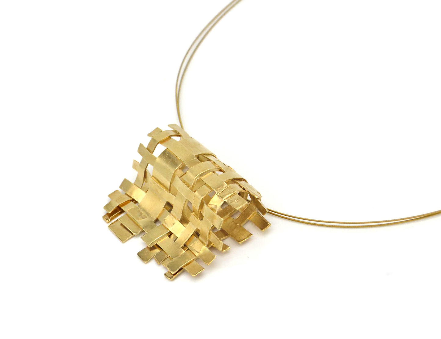 Textile Pendant