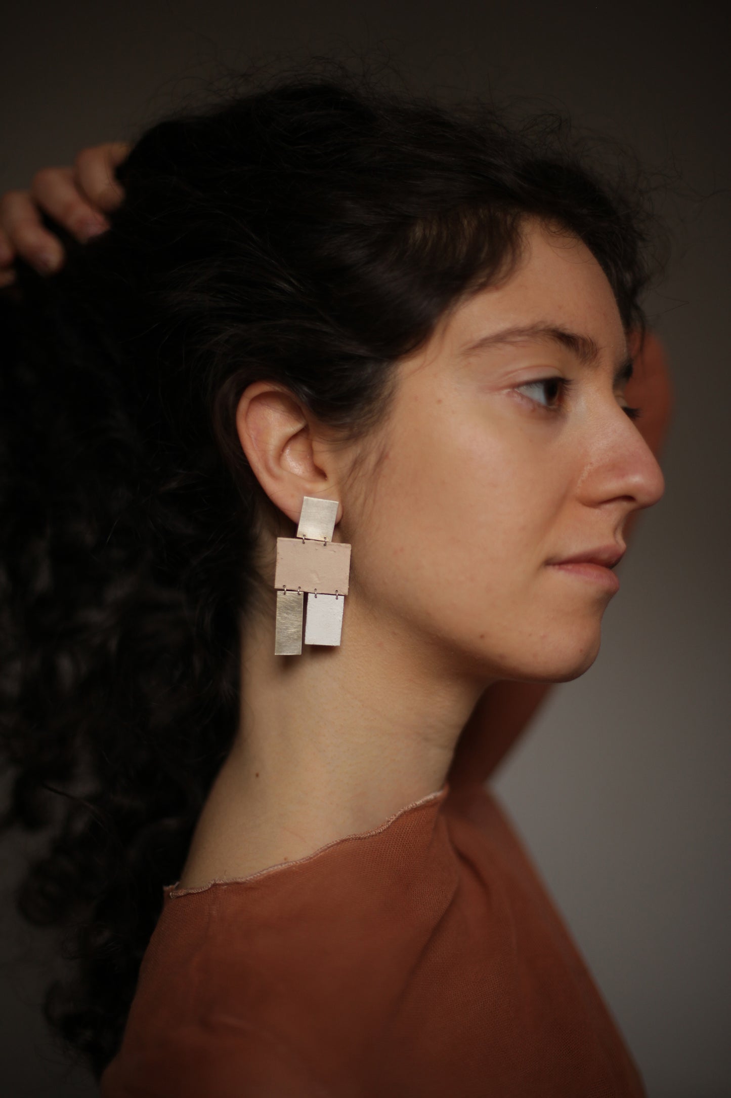 Large Movement Earrings