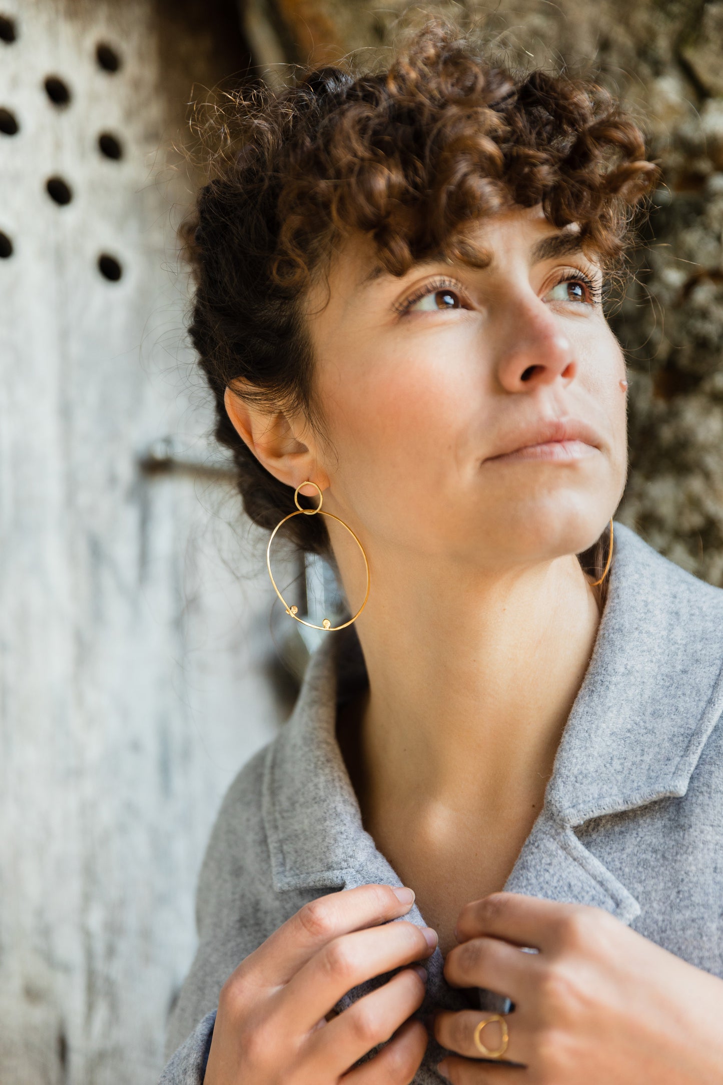 Circles Hoop Earrings