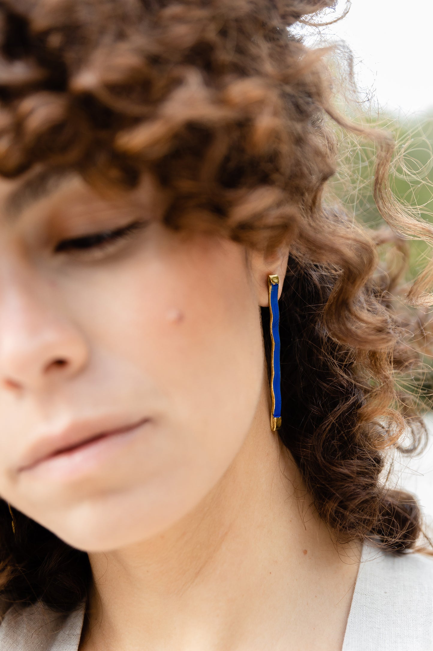 long earrings