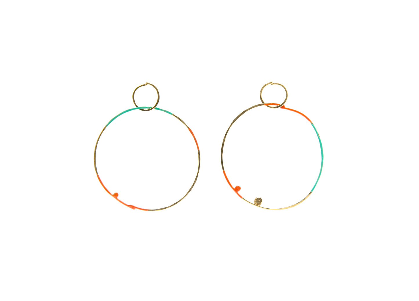 Circles Hoop Earrings