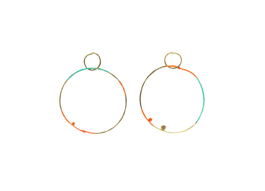 Circles Hoop Earrings